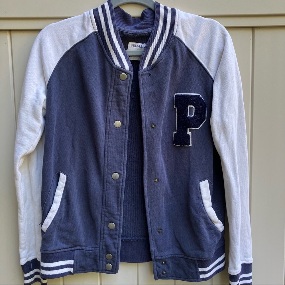 Pull&Bear varsity jacket small